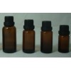 50ml通用茶色精油瓶配黑色大頭蓋有孔內塞有現貨提供