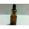 10毫升棕色玻璃滴瓶可以裝原液、精油配滴頭中圈、滴管